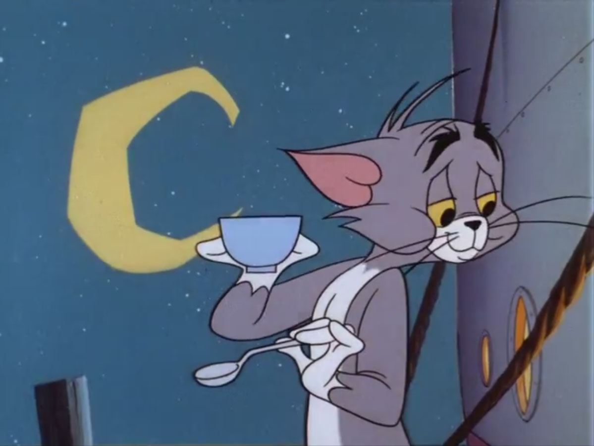 Tom-Jerry Eating Reactions.