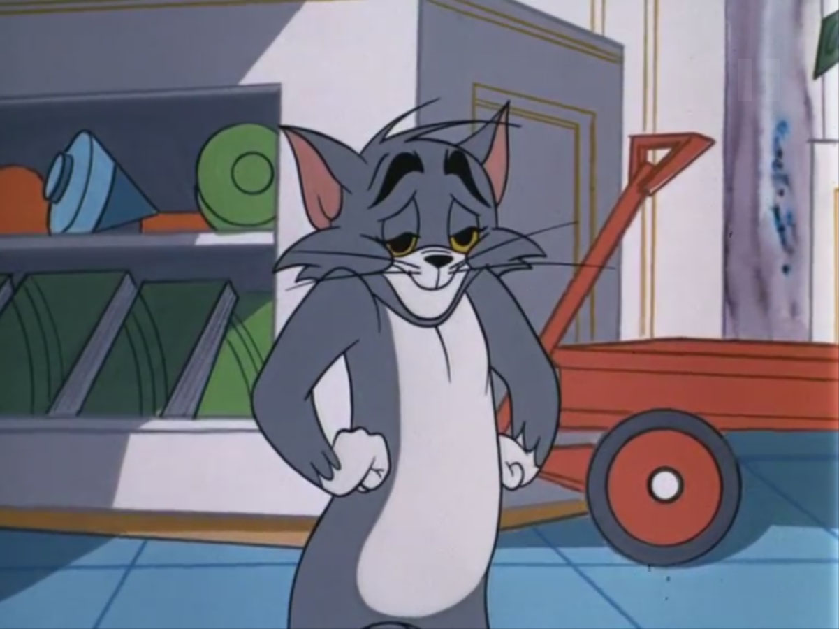 Smiling: Tom and Jerry Cartoon Images | Tom and Jerry Smiling Scene ...