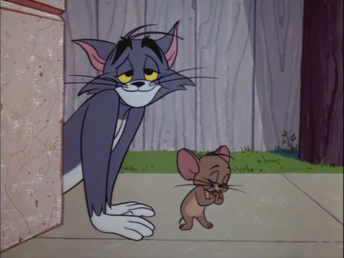 Smiling: Tom and Jerry Cartoon Images | Tom and Jerry Smiling Scene ...