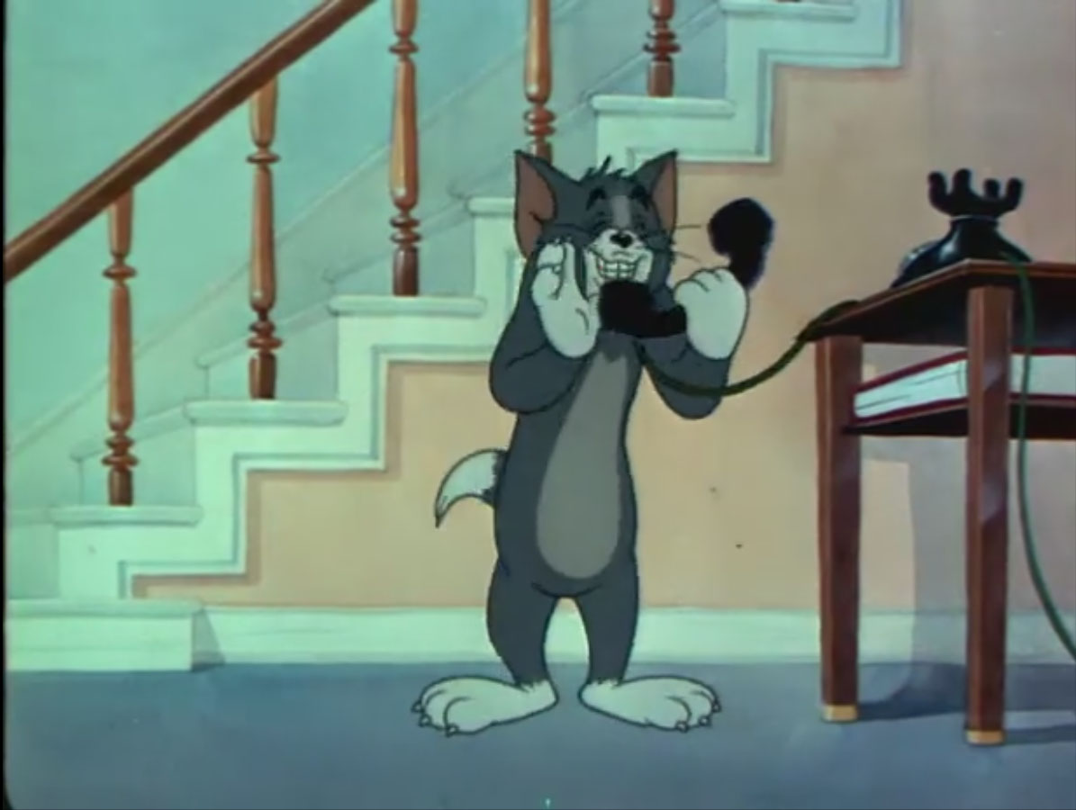 Smiling: Tom and Jerry Cartoon Images | Tom and Jerry Smiling Scene ...